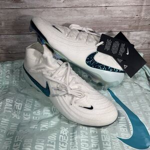 Nike Phantom Luna 2 Elite FG Soccer Cleats White Chrome HV4891-100 Size 6.5/8W